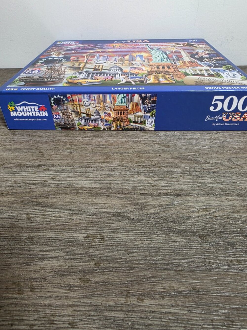 Beautiful USA - 500 Piece Jigsaw Puzzle by White Mountain 2026 - Picture 5 of 8